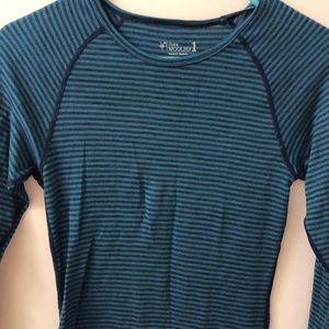 Ibex Merino wool base layer crew top
